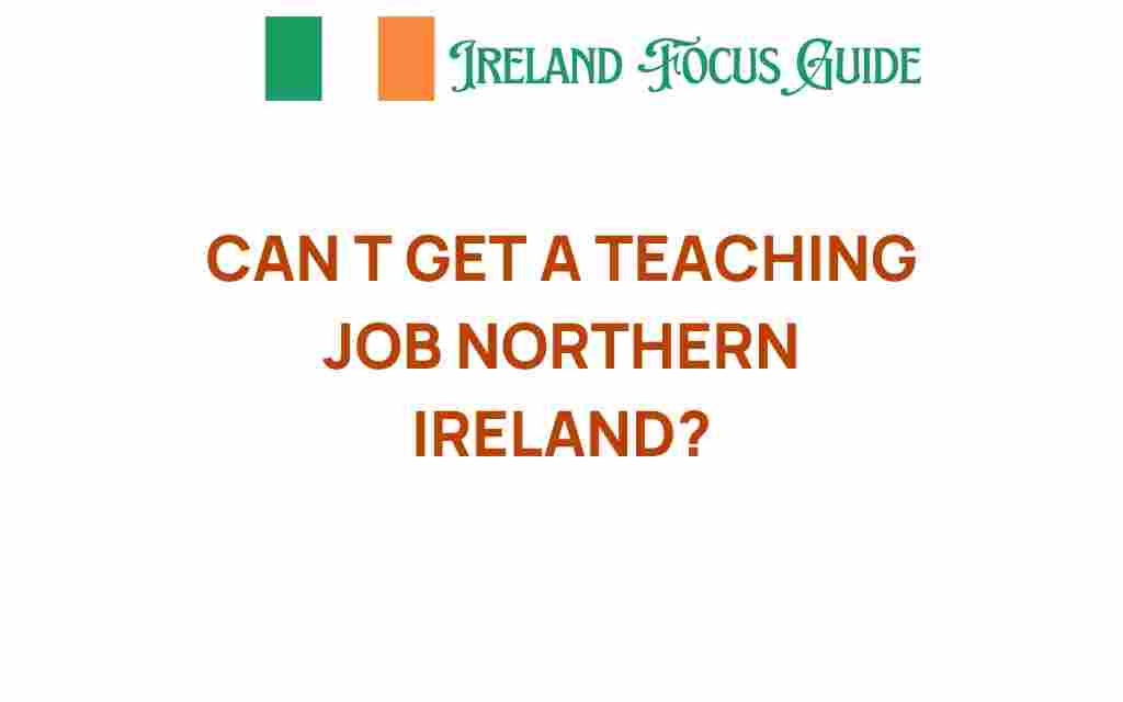 cant-get-teaching-job-northern-ireland