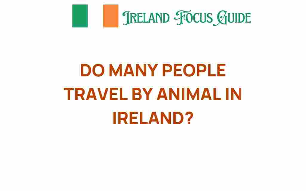do-many-people-travel-by-animal-in-ireland