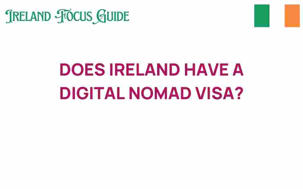 does-ireland-have-a-digital-nomad-visa