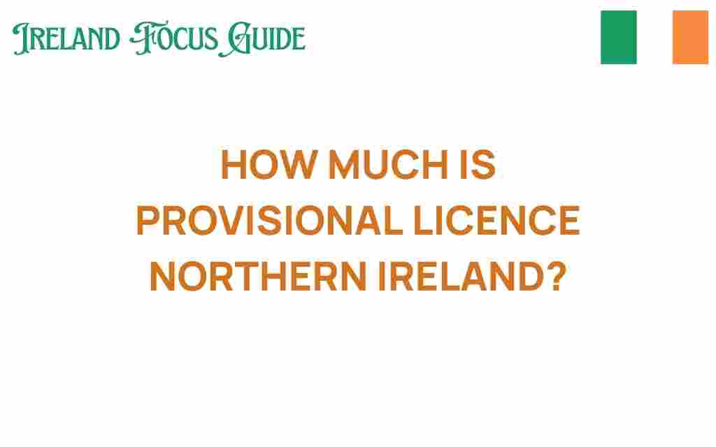 provisional-licence-northern-ireland-cost