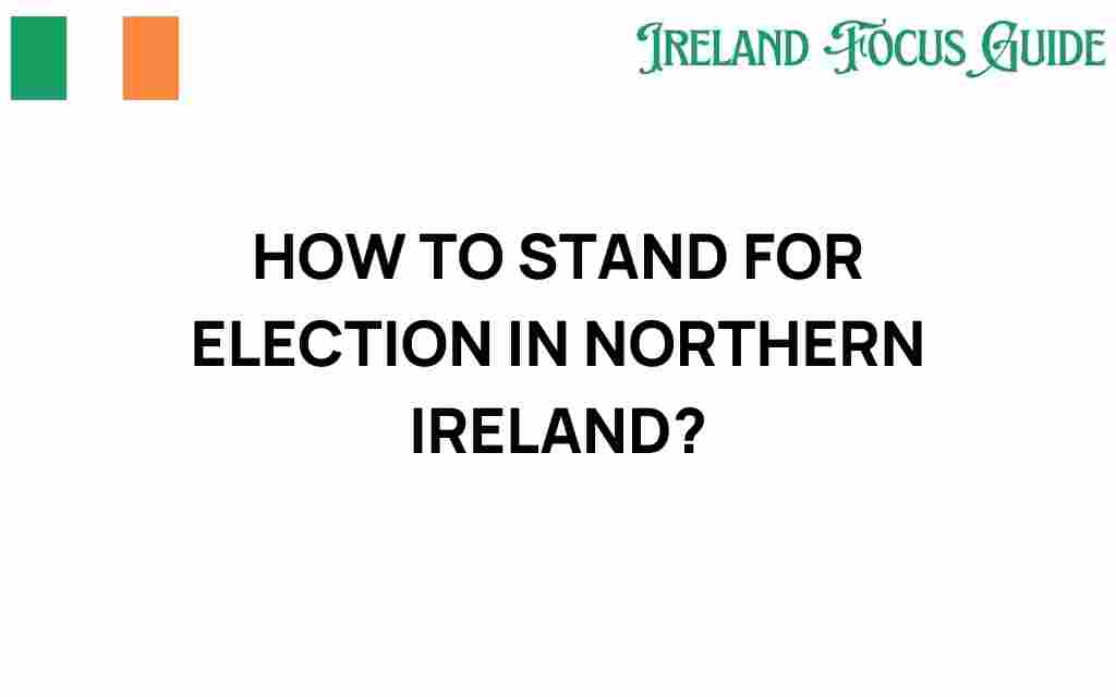 how-to-stand-for-election-in-northern-ireland